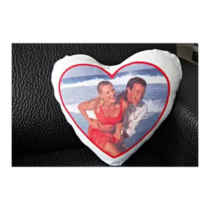 Cojín corazón personalizado