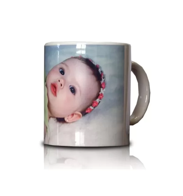 Taza blanca personalizada