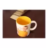 Taza interior amarillo personalizada