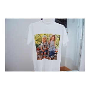 Camiseta Blanca manga corta personalizada