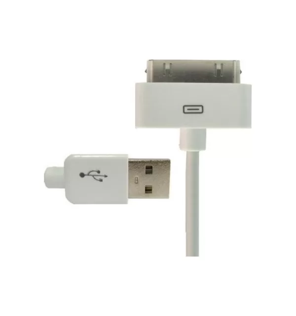 Cable USB para IPhone 2G, 3G, 3GS, 4, 4S, iPad, iPad 2, iPod Classic, iPod Nano, iPod Video