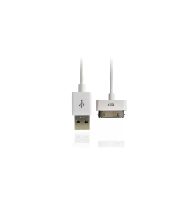 Cable USB para IPhone 2G, 3G, 3GS, 4, 4S, iPad, iPad 2, iPod Classic, iPod Nano, iPod Video