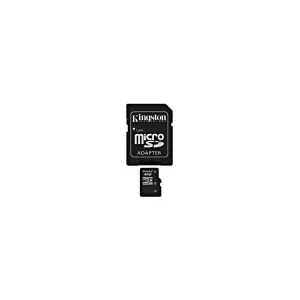 Kingston highspeed - Tarjeta de memoria microSDHC de 4 GB con adaptador SD