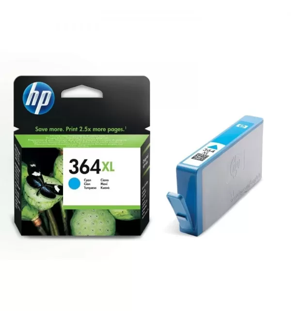 HP Cartucho de tinta cian HP 364XL 364 Ink Cartridges