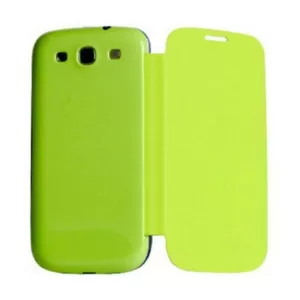 Funda libro nueva flip cover de cuero, cubierta de batería para Samsung Galaxy S3 III i9300 o Note2 II N7100 o S3 III Mini I8190
