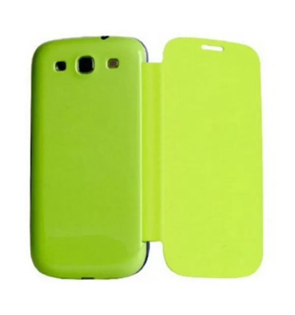 Funda libro nueva flip cover de cuero, cubierta de batería para Samsung Galaxy S3 III i9300 o Note2 II N7100 o S3 III Mini I8190