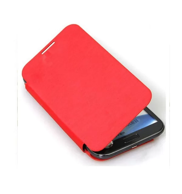 Funda libro nueva flip cover de cuero, cubierta de batería para Samsung Galaxy S3 III i9300 o Note2 II N7100 o S3 III Mini I8190