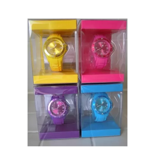 Reloj de Silicona Colores Unisex