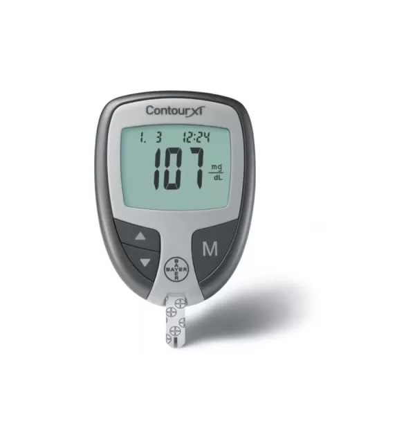 Medidor de azúcar en sangre Bayer Contour XT Set mg/dl