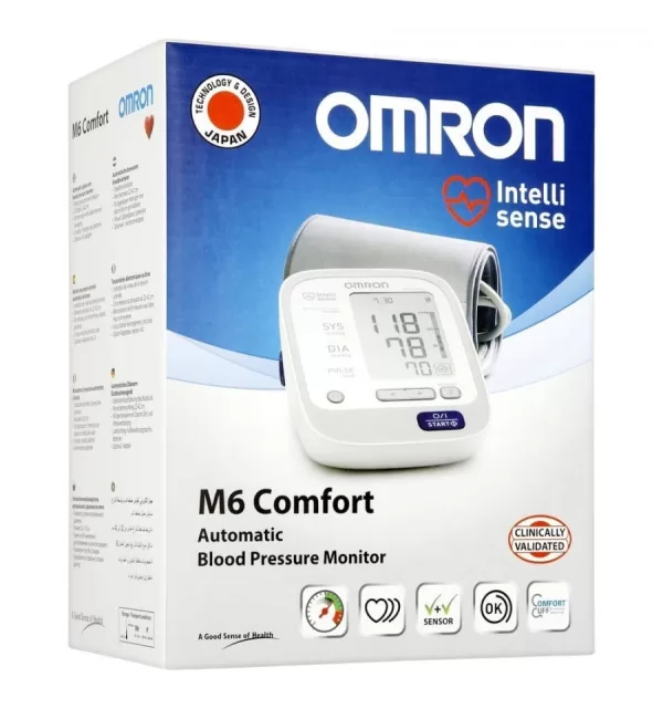 Omron M6 Comfort HEM-7221-E8(V) - Tensiómetro electrónico de Brazo (90 memorias) - Imagen 3