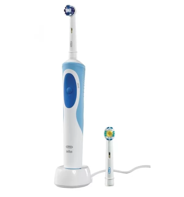 Braun Oral-B - Cepillo de dientes recargable Vitality Precision Clean Deluxe - con temporizador integrado