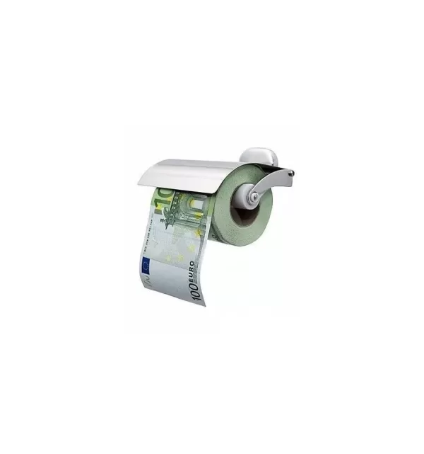 Papel Higiénico con Billetes de 100€