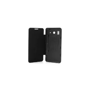 Funda libro tipo Flip Cover, cubierta de batería para Huawei Ascend G510 / Orange Daytona