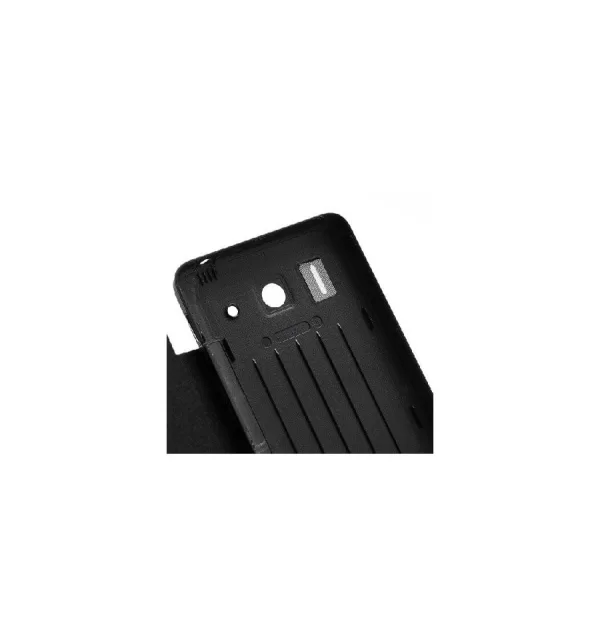 Funda libro tipo Flip Cover, cubierta de batería para Huawei Ascend G510 / Orange Daytona
