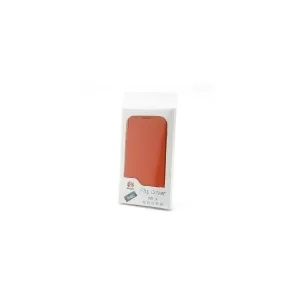 Funda libro tipo Flip Cover, cubierta de batería para Huawei Ascend G510 / Orange Daytona