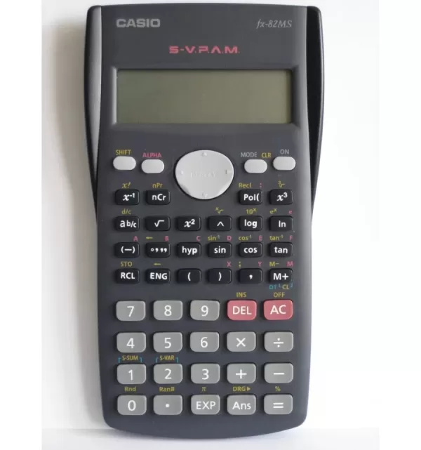 Calculadora Científica Casio fx-82ms (LCD, AA, 125 g, 85 x 156 x 18.6 mm)