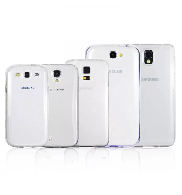 JETech® Slim Fit Galaxy S5 Funda Carcasa con Anti-Arañazos para Samsung Galaxy S V Case Cover (Suave Clara)
