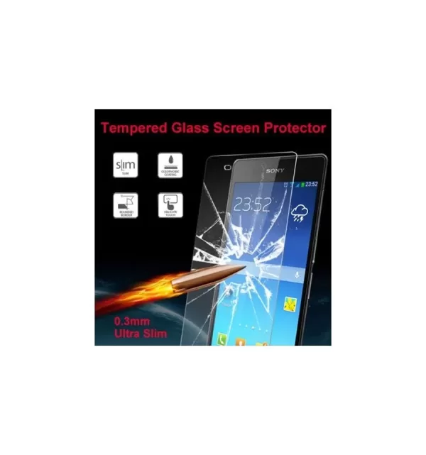 Protector de Pantalla de Cristal Templado nuevo y real para Sony Xperia Z2 / Z 2 Premium GUARD FILM