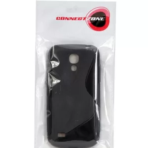 FUNDA GEL TPU NEGRA SAMSUNG GALAXY S3 MINI i8190 MODELO S LINE