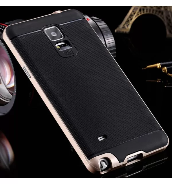 Funda/Carcasa híbrida para teléfono móvil Galaxy Note IV 4 N910F, N910K, N9100, N9106W, N9108V