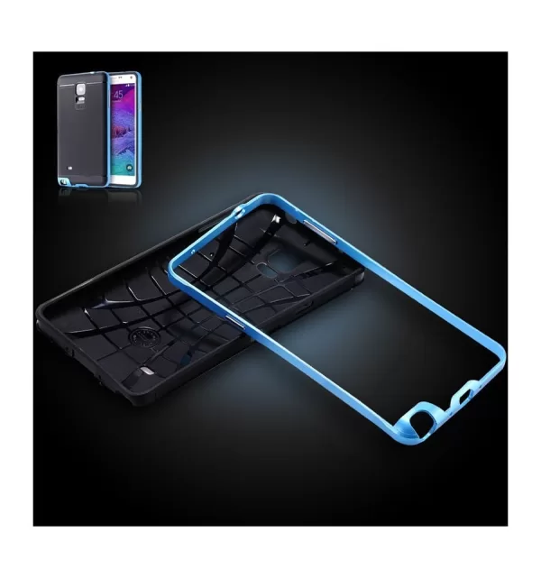 Funda/Carcasa híbrida para teléfono móvil Galaxy Note IV 4 N910F, N910K, N9100, N9106W, N9108V