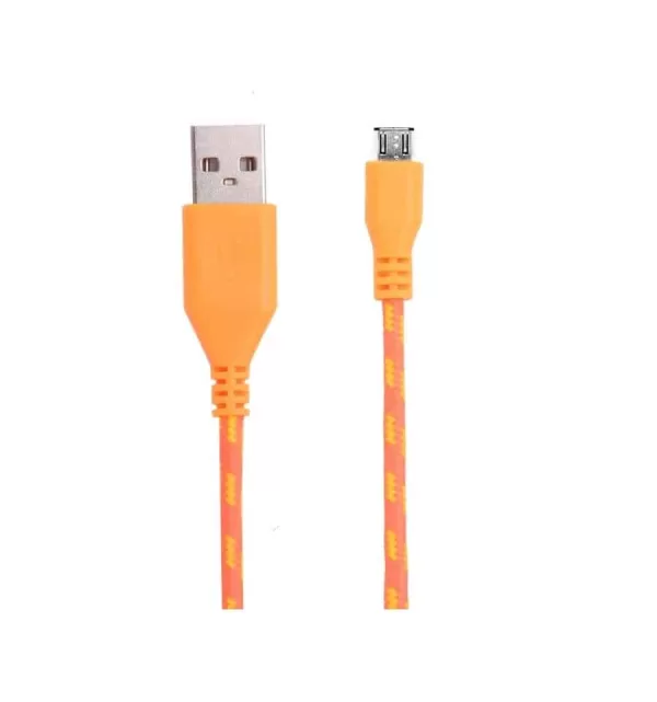 Cable Micro USB de colores (1M) trenzado de Nylon