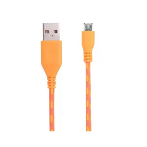 Cable Micro USB de colores (1M) trenzado de Nylon