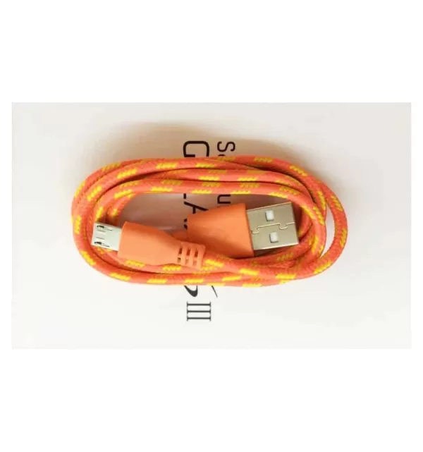 Cable Micro USB de colores (1M) trenzado de Nylon