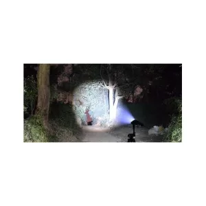Linterna de LED Táctica Torch de 2.000 lúmenes con zoom de rescate
