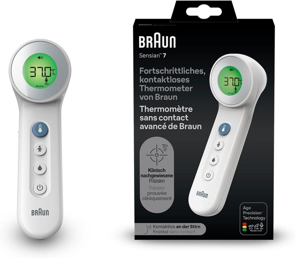 Braun Sensian 7 Termo?metro frontal sin contacto con Age Precision